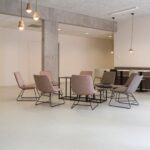 Gietvloer in het gehele pand